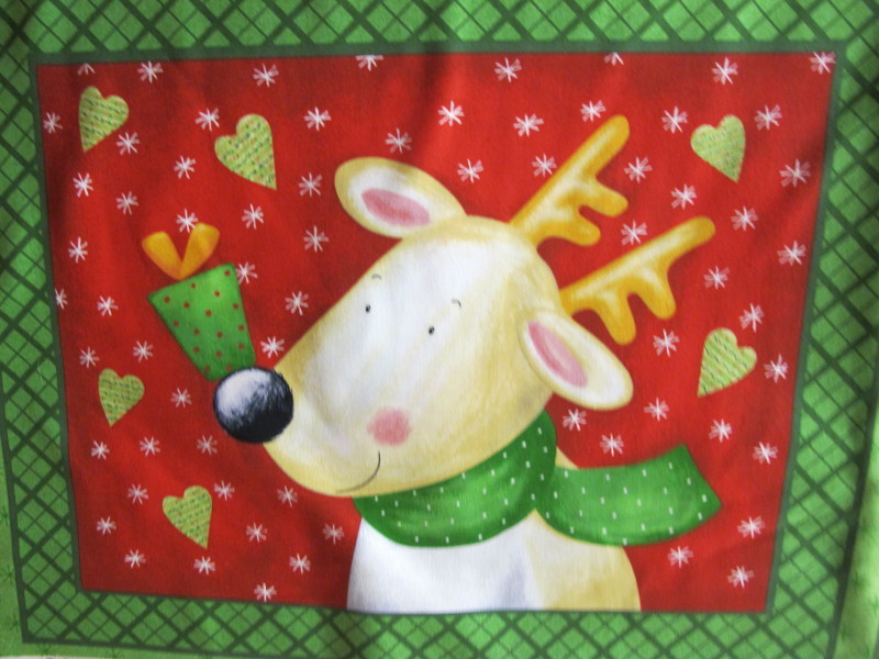 Christmas placemat panel 3